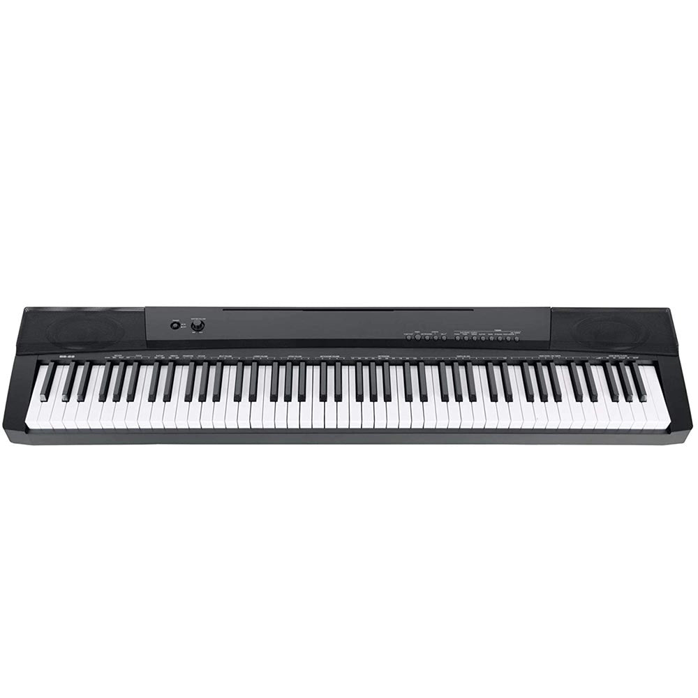 Tastiera Musicale 88 Tasti Pesati Professionale Pianola Pianoforte con Pedale
