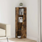 Mobile angolare 27,5x27x102cm Legno ingegnerizzato Rovere fumé 889850