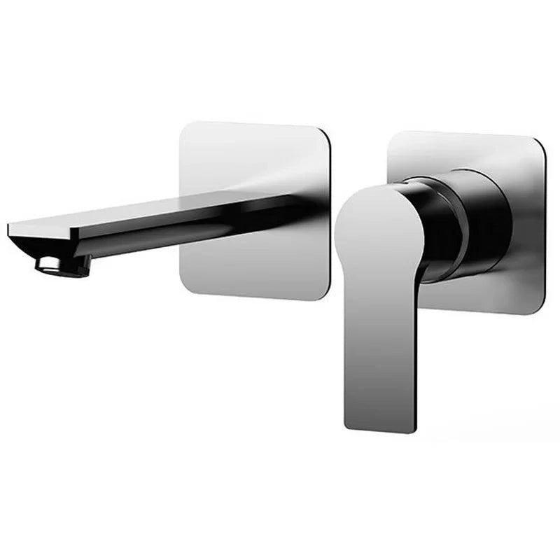 Miscelatore monocomando lavabo da incasso in ottone cromato serie Energy