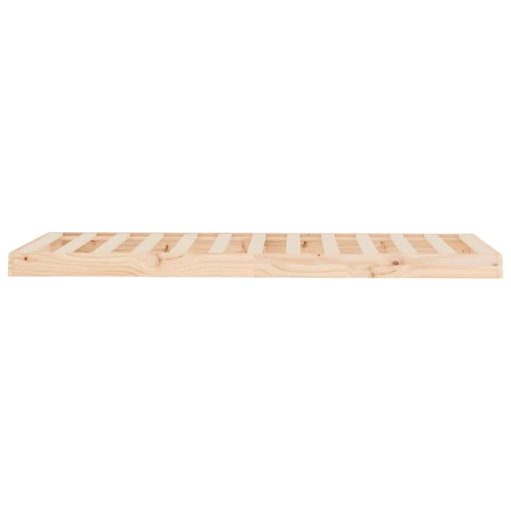 Giroletto-Struttura Letto 75x190 cm Small Single in Legno Massello di Pino 883976