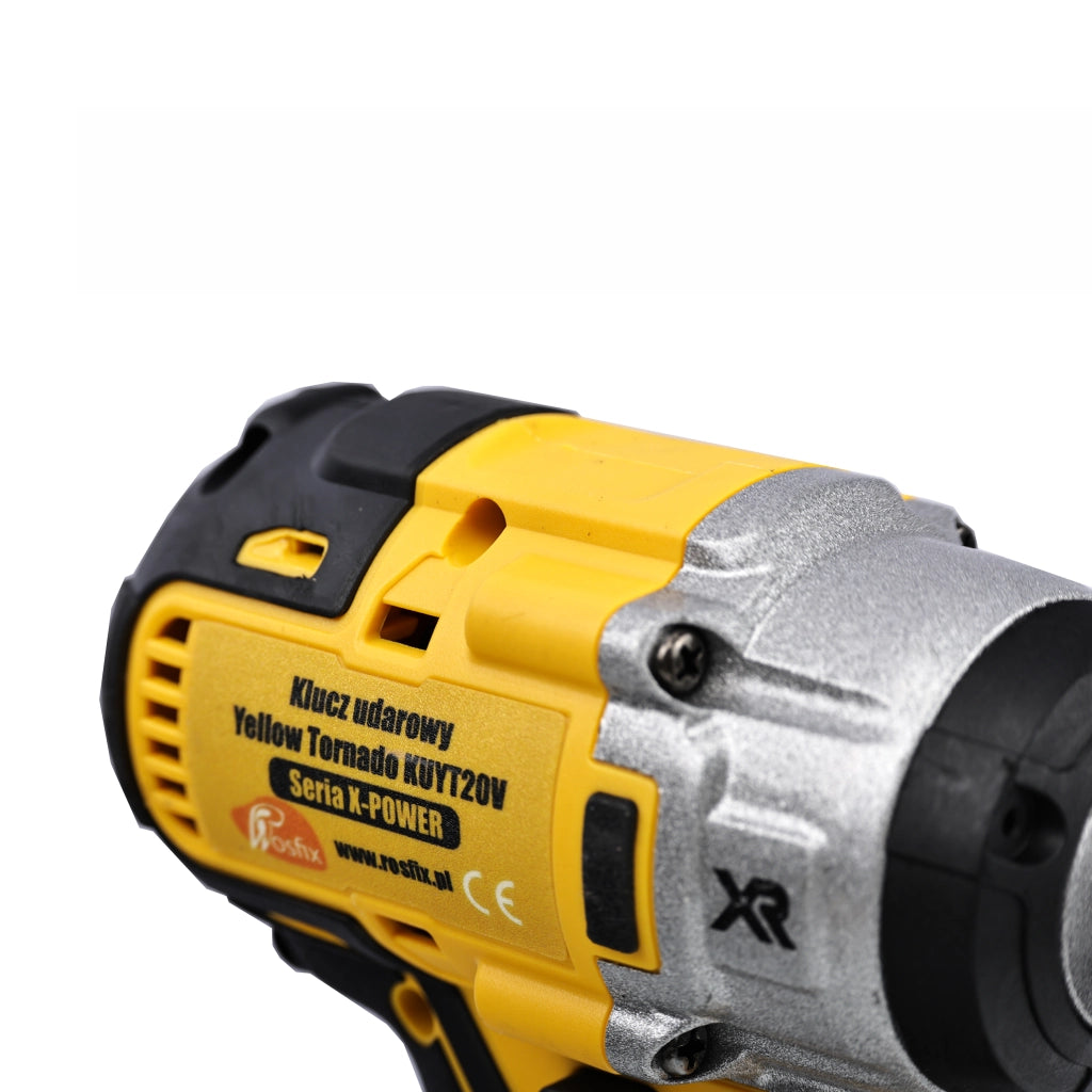 Set Elettroutensili Yellow Tornado KUYT20V + Yellow Storm SYS20V – 2 Batterie 4Ah, 21V, 350 NM