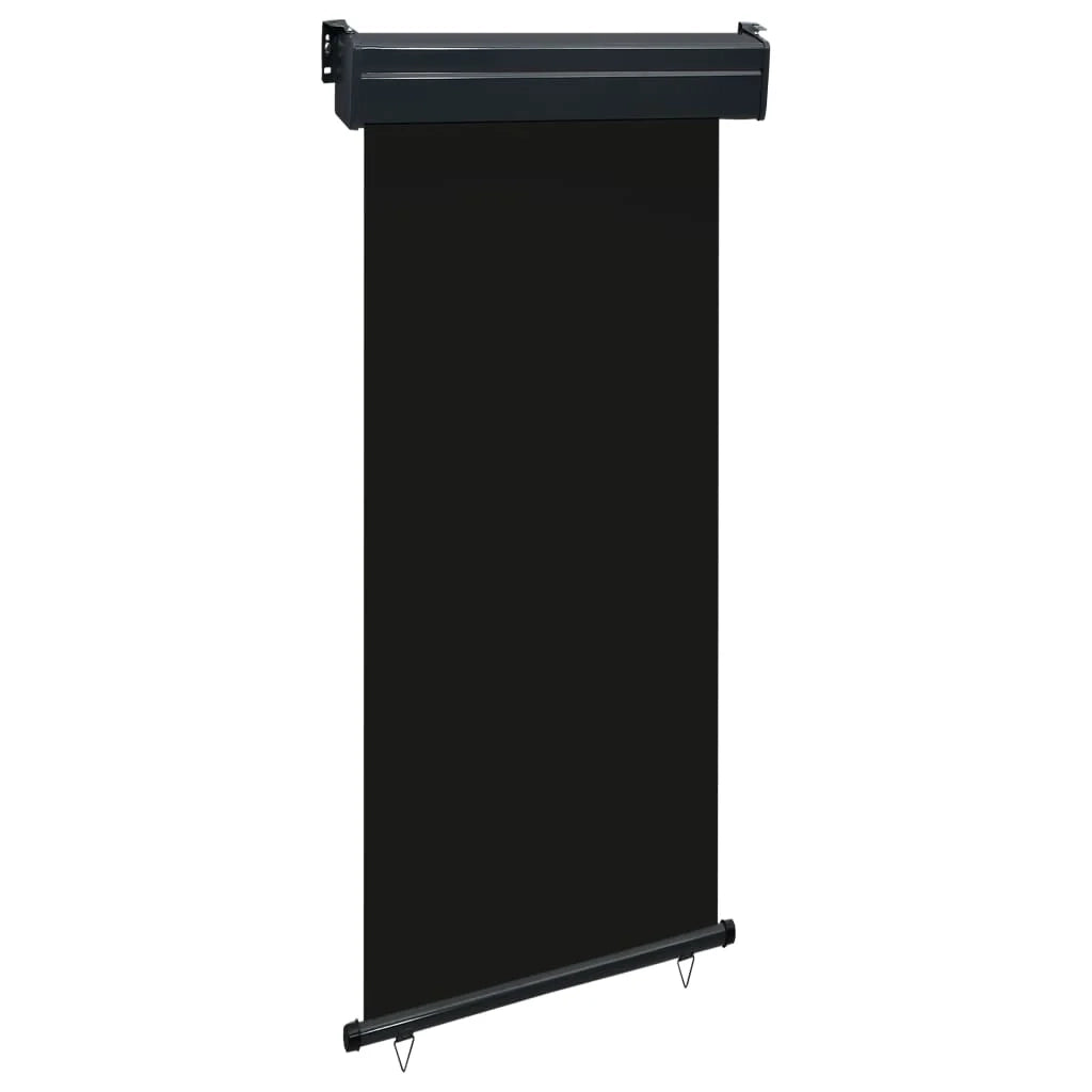 Tenda da sole laterale per balcone 100 x 250 cm nera 02_0007003