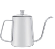 Caffettiera 550 ml - Waterkan da Caffè in Acciaio Inossidabile - Colletto di Gola a Testa di Cigno Sottile - Liscio a Polvere Alta - Resistente alle Temperature - Utilizzo a Lungo Termine - Filtro per Caffè
