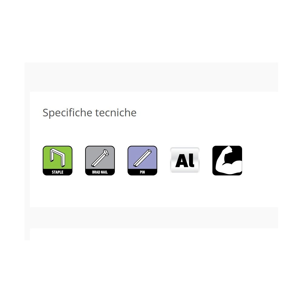 Benman s 53 graffatrice manuale 3 in 1 in acciaio