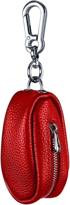 Cinturino Premium per chiavi di auto - Custodia per chiavi in pelle - Osservatorio per chiavi universale - Borsa per chiavi con anello per chiavi