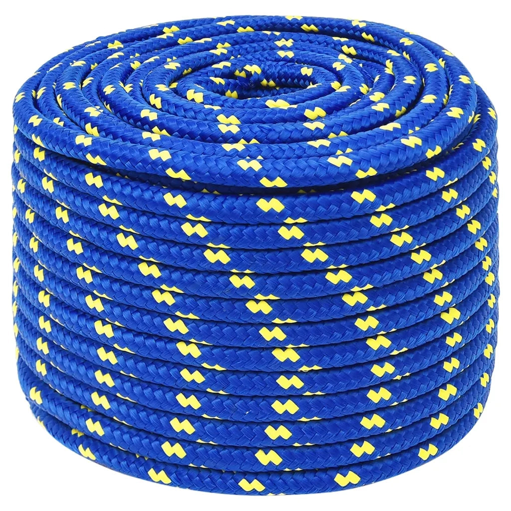 Corda per barca Blu 12 mm 25 m in Polipropilene 152458