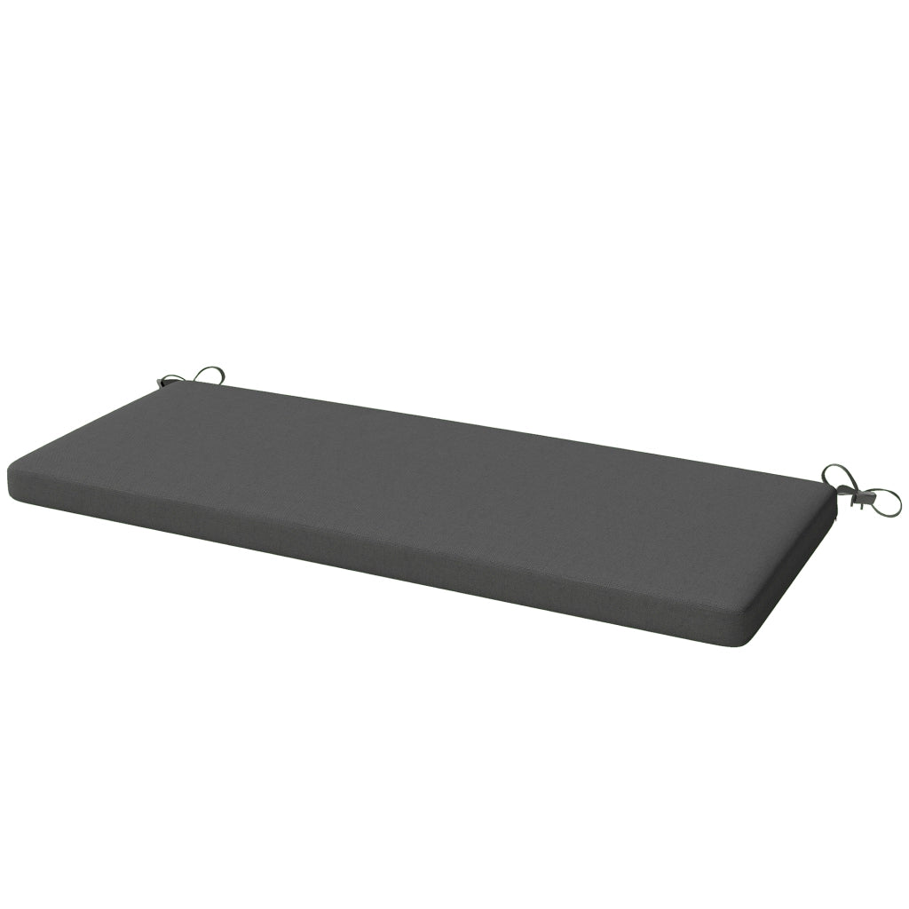 Cuscino per Panchina ¨C zephmum ¨C Grigio Scuro 110x46x6.5 cm