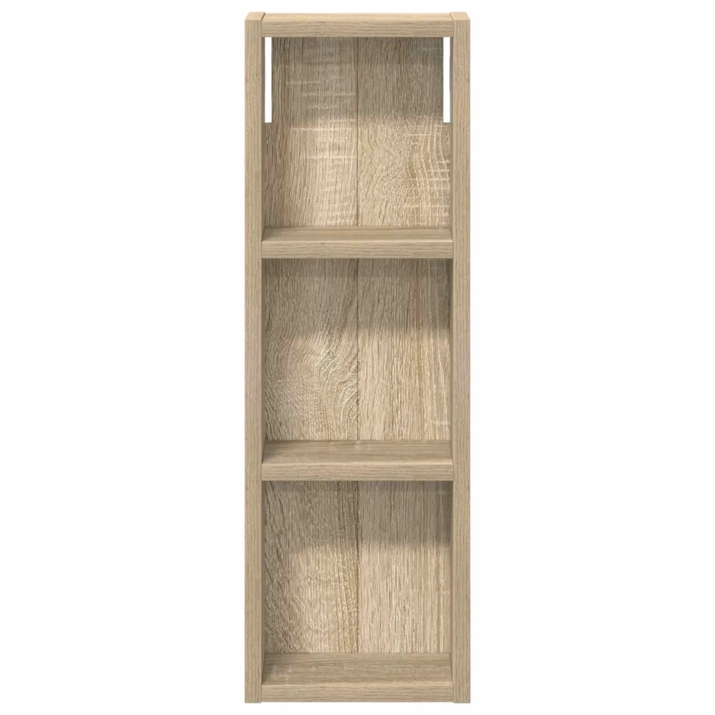 Armadio da bagno a muro Rovere Sonoma 20 x 10 x 60,5 cm