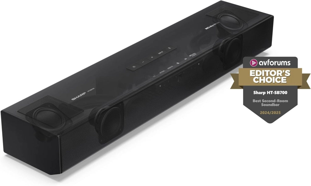 HT-SB700 Soundbar Compatta 2.0.2, Dolby Atmos, Bluetooth con HDMI Earc o CEC, Potenza Totale 140 W, 52 cm, Nero