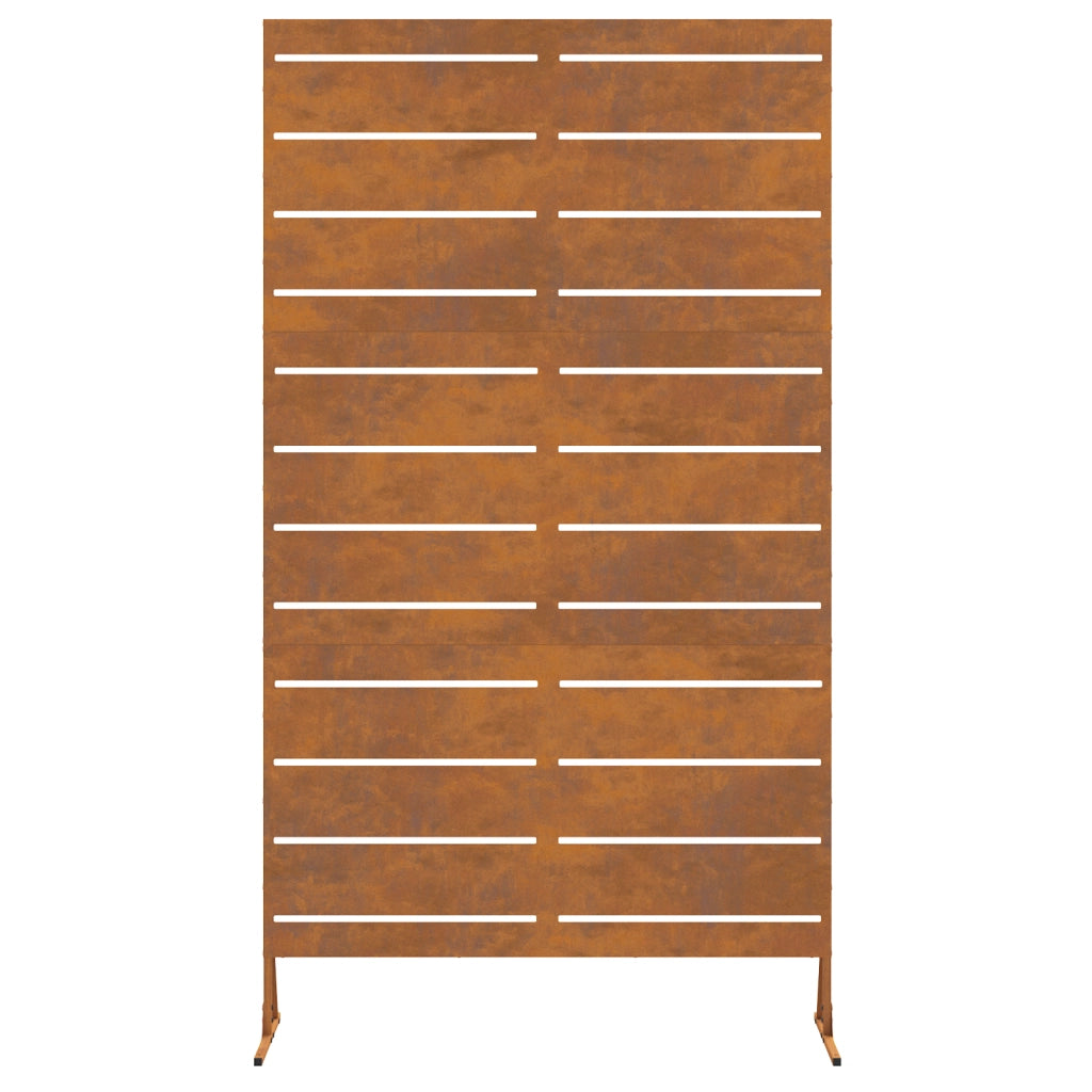 Schermo Privacy 180 cm Acciaio Resistente agli Agenti Atmosferici