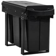 Cestino Estraibile per Mobile Cucina-Scaffale per Cucina Chiusura Ammortizzata 36L 290452
