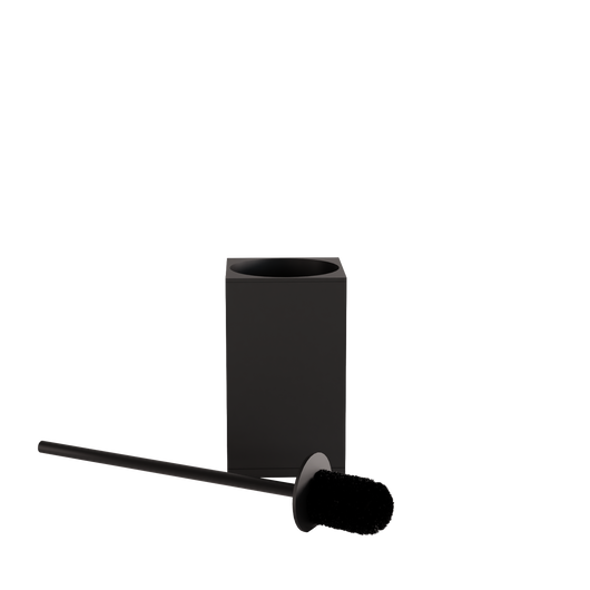 Spazzola Per Wc Mettalico B110 Matt Black