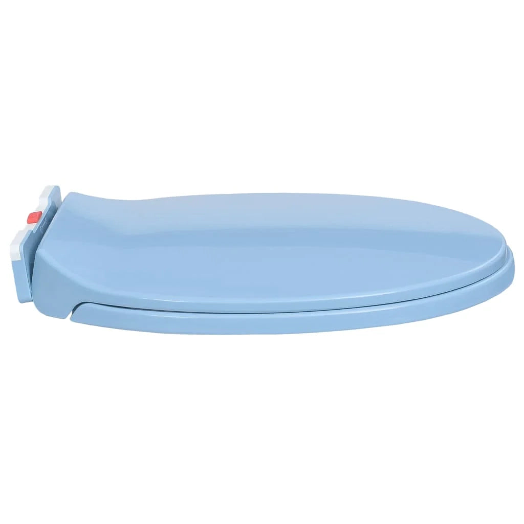 Sedile WC ovale blu con chiusura ammortizzata 02_0002924