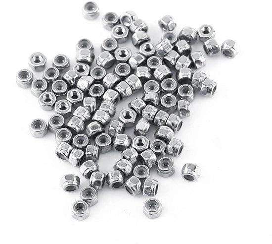Insetti a 6 facce in nylon per borgo di acciaio inossidabile 304 - M2 borgo per fissaggio solido - Pacchetto da 50 pezzi