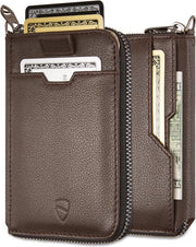 Portafoglio RFID per Uomo - Bifold Lussuoso con Accesso Rapido e Spazio per 10 Carte