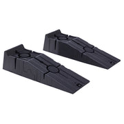 Rampa per Auto in Plastica ¨C zephmum ¨C 91x30x21 cm, Nero, 5 Tonnellate