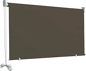 Tenda da sole a caduta 250x200 cm marrone T1372028/G