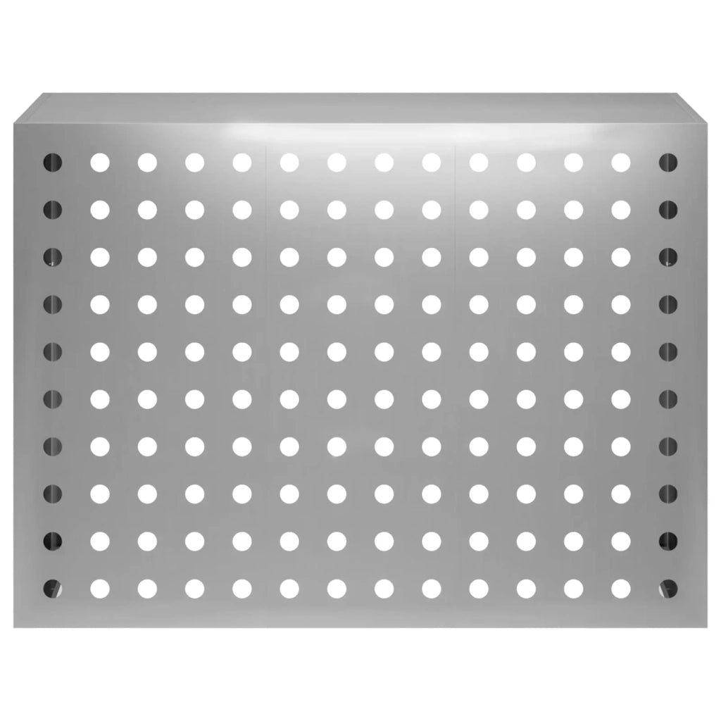 Copertura per condizionatore d'aria Argento 110 x 50 x 80 cm 8014141