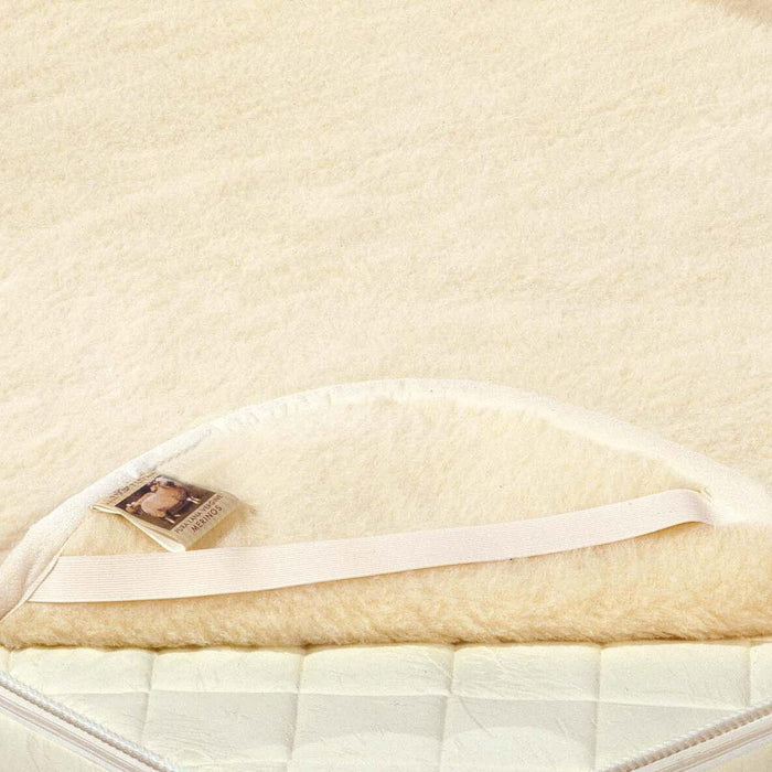 Coprimaterasso Pura Lana Merinos Matrimoniale Antidecupito 1250gr Cober Stevil