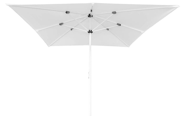 Ombrellone da Giardino 3x3 m Palo Ø48 mm in Alluminio e Poliestere Bianco