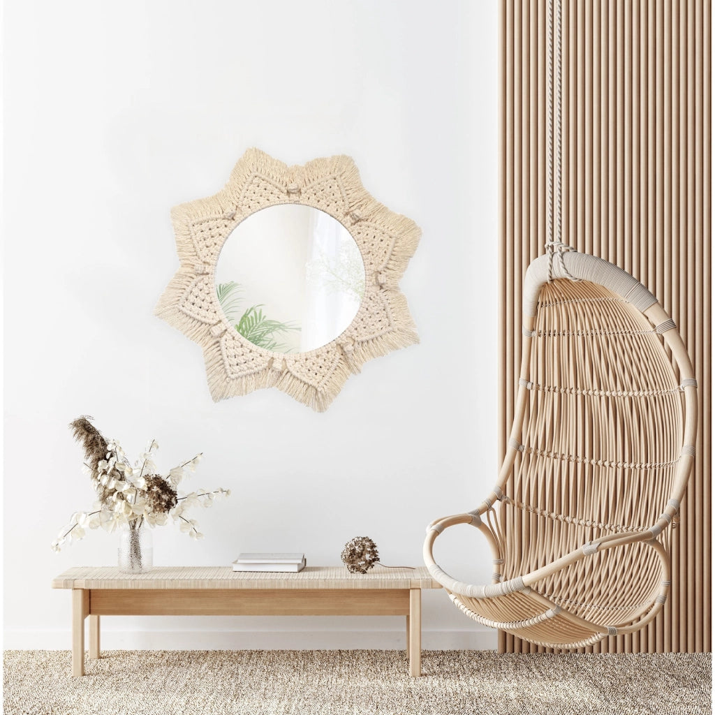 Specchio Da Parete Boho 53cm 322048