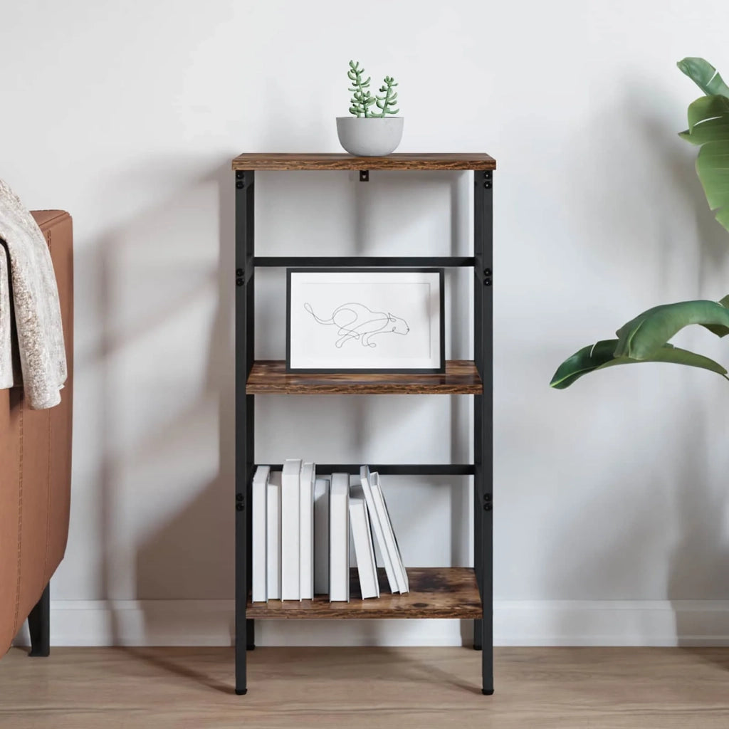 Libreria Rovere fumé 40 x 29,5 x 81 cm Legno multistrato