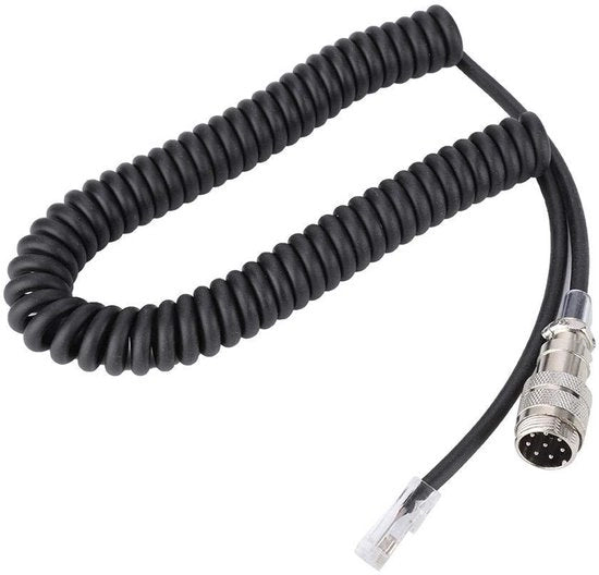 Adattatore Microfono - 8P a RJ-45 - Senza Intrecci - 12,7 cm - Adatto per FT-450D FT-897D FT-991 FT-891 - Collega microfoni a trasmettit...