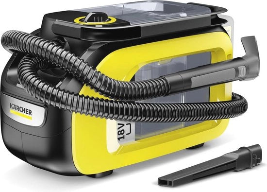 Reinificatore di tappeti a batteria 18V - Pulizia senza fili per mobili e interni di auto