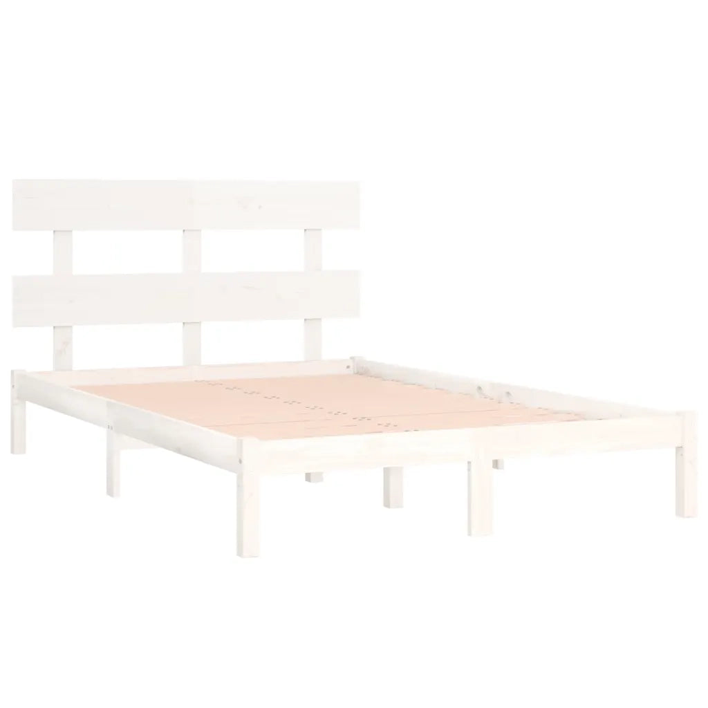 Giroletto Bianco in Legno Massello 180x200 cm Super King 3104689