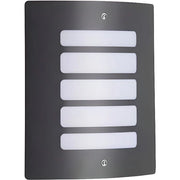 Lampada da parete per esterno Todd - BRILLIANT - H29cm - Antracite - 60W - Linee curve