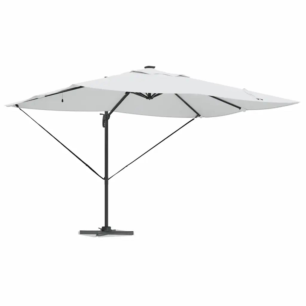 Ombrellone Sabbia 352 x 251 x 265 cm Poliestere e Alluminio 42003327