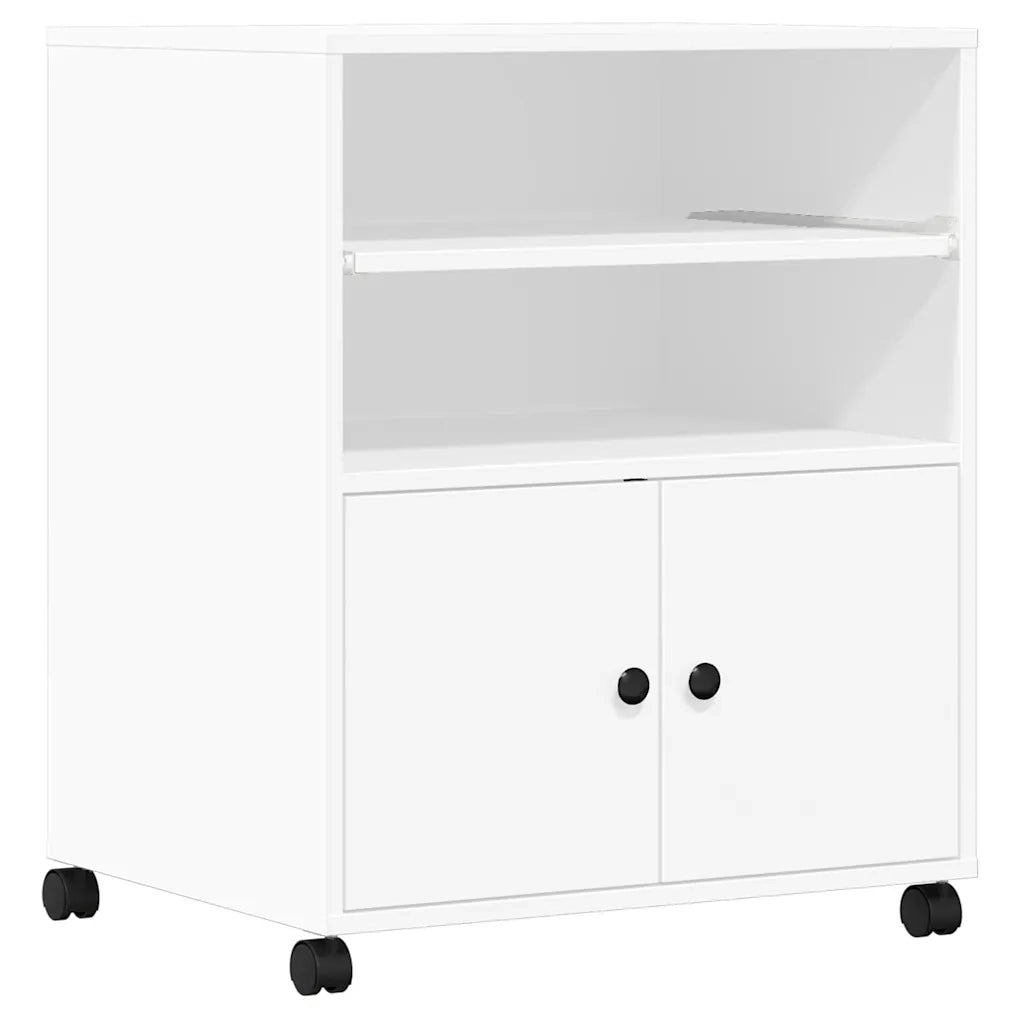Supporto per Stampante con Ruote Bianco 60x48x74 cm CFW1251745