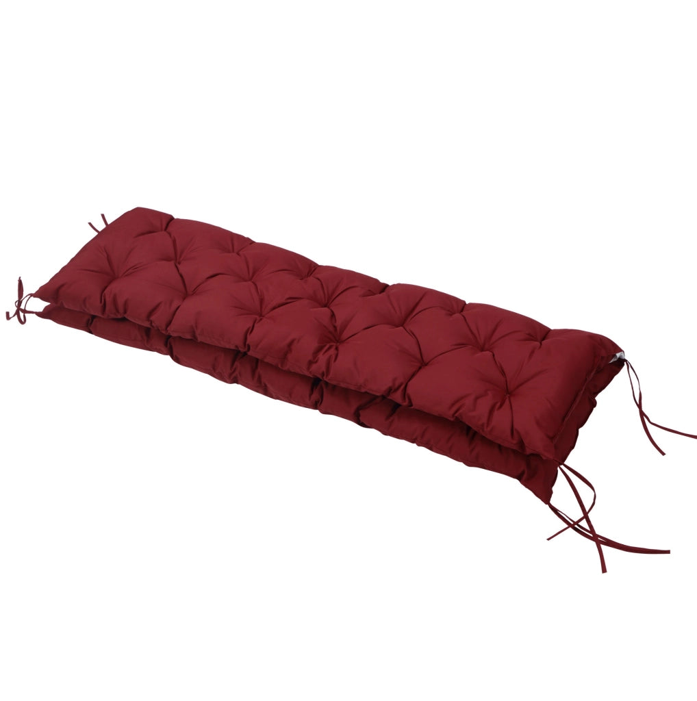Cuscino per panca rosso 150 x 98 x 8 cm