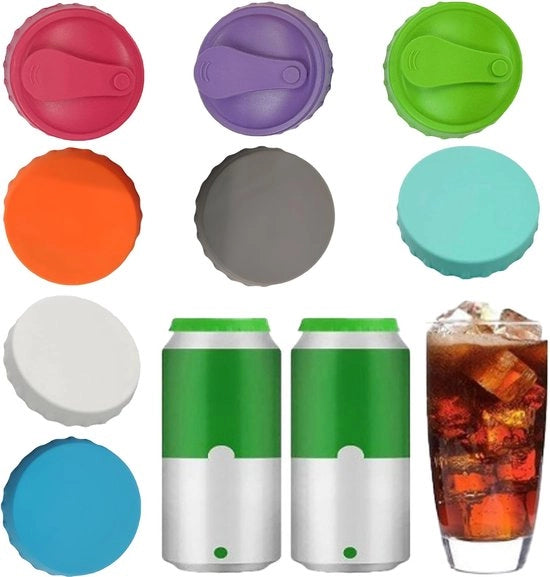 Bastoncino di silicone universale per contenitori - 6 pezzi - 63 mm - chiusura per bottiglie - sicuro e riutilizzabile