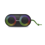 Altoparlante Bluetooth portatile con luci LED RGB, 4W, 10h autonomia, funzione TWS stereo, microfono vivavoce - SOGO
