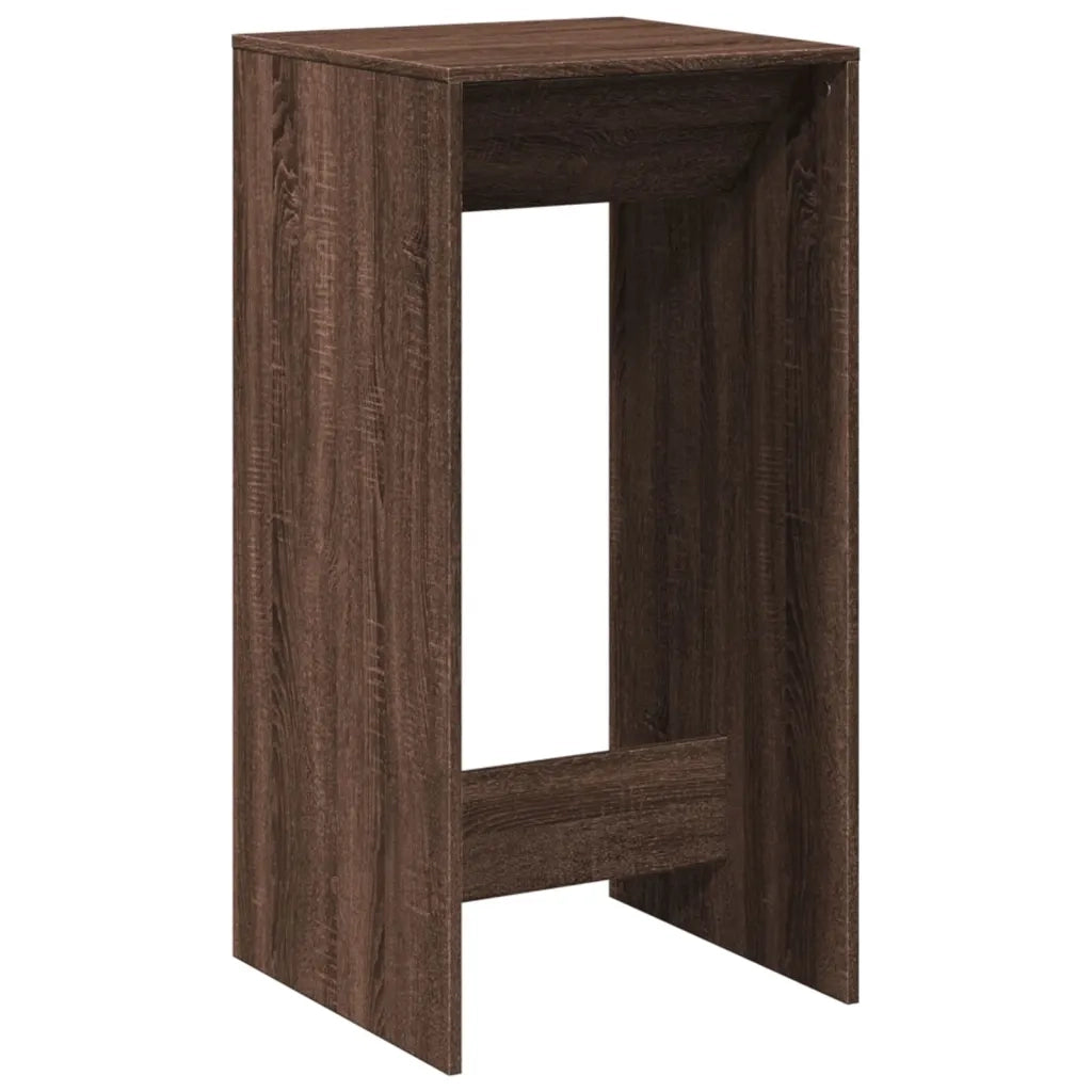 vidaXL Tavolo da Bar Rovere Marrone 51x50x103,5 cm in Truciolato