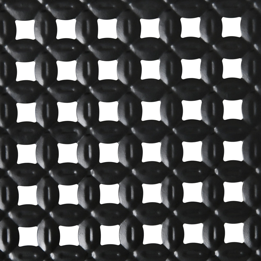 Portapiante per Ringhiera 100x31x12 cm in Metallo Nero