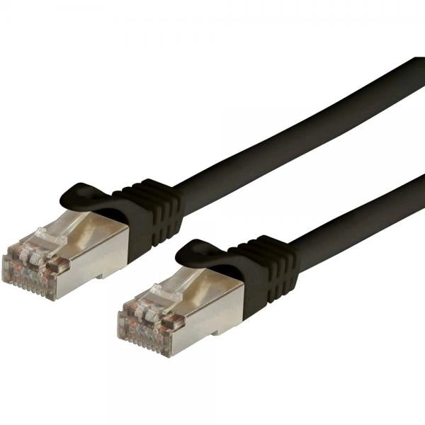 Cavo di Rete Patch in Rame Cat. 6A SFTP LSZH 30 m Nero