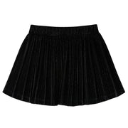 Gonna Plissettata da Bambina con Lurex Nero 92 CFW1965434