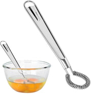 Miniatura di servizio in acciaio inossidabile - Design ergonomico - Utilizzo per mescolare/versare - Sostenibilità - Lunghezza 20,5 cm - Aiuto in cucina