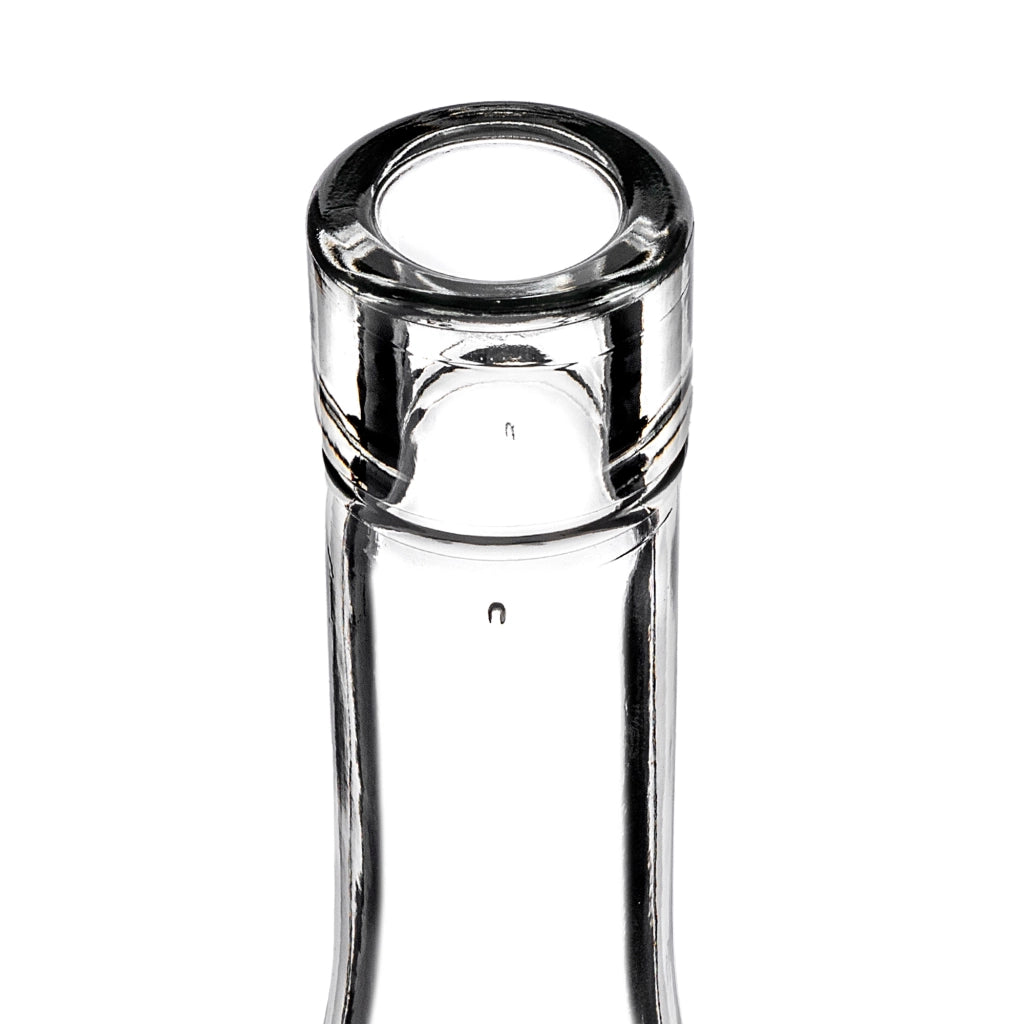 KADAX Icona Bottiglia in vetro da 500 ml (0,5 l) Bottiglie da vino 10 pezzi + tappo di sughero