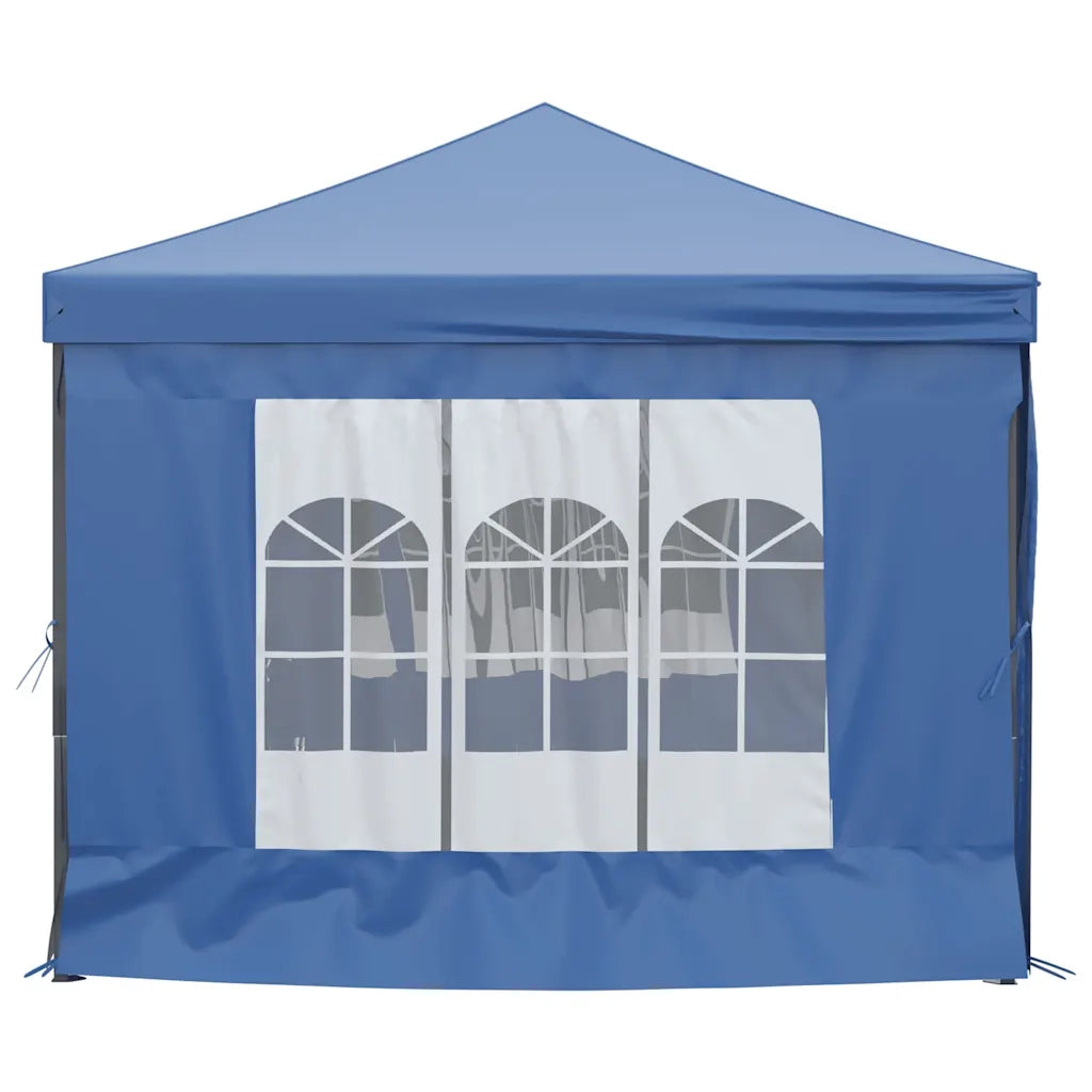Tenda per Feste Pieghevole con Pareti Laterali Blu 3x6 m 93542