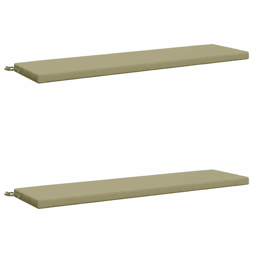 Cuscini per Panchina a 2 Pezzi SOEST 2 pz 100% Poliestere 949025