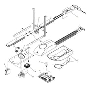 CENTRALE DI COMANDO BENINCA' CP.K4-RI 9686259 RICAMBIO ORIGINALE AUTOMAZIONE