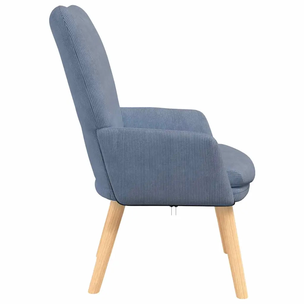 Poltrona-Divano Sedia Blu 63 x 67 x 94 cm Tessuto