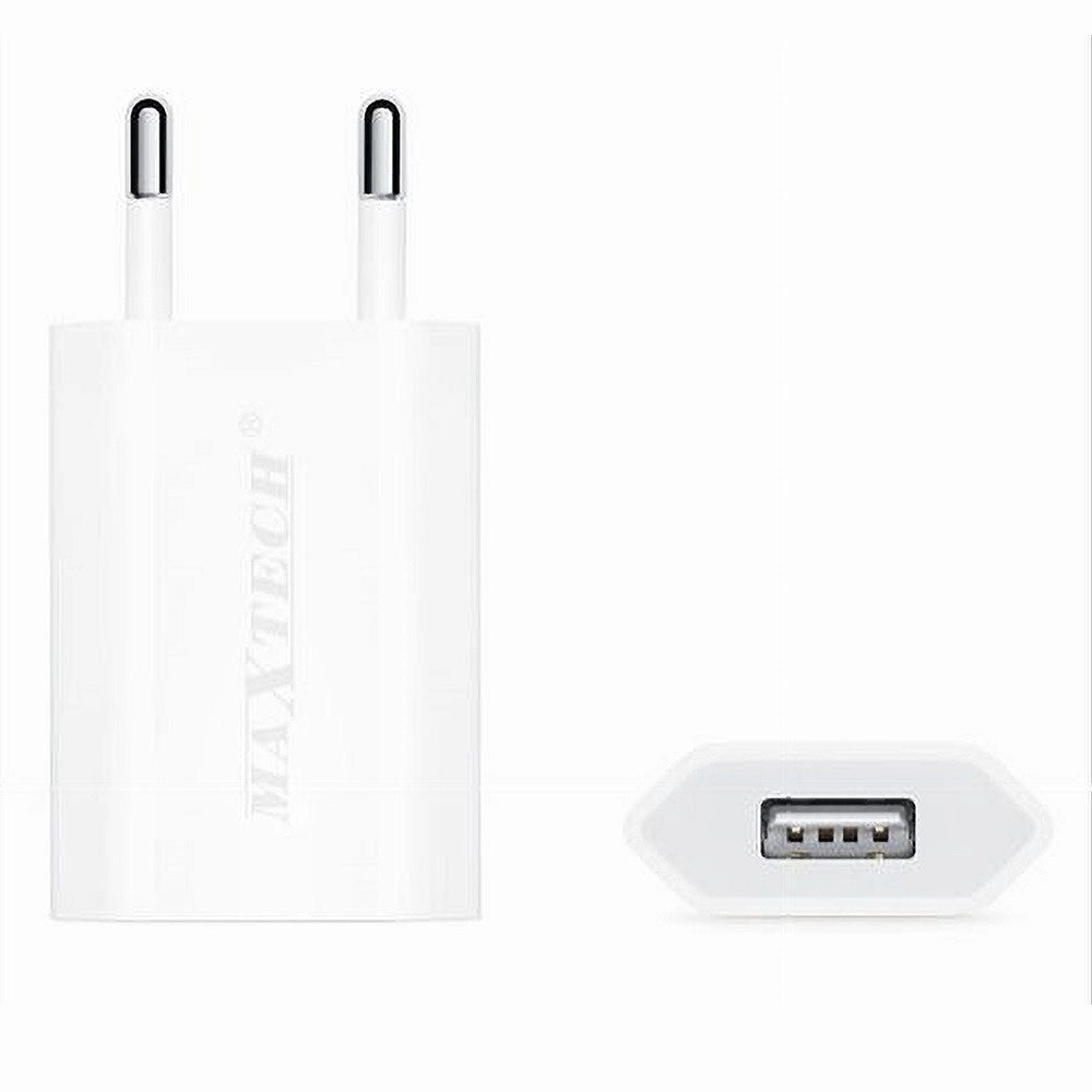 Trade Shop - Caricabatteria Caricatore Usb Da Auto Ricarica Smartphone Dispositivi 5v-1000ma Maxtech Ca-s014 -