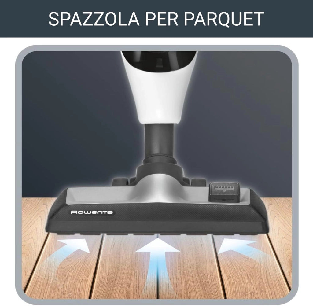 Rowenta Powerline Extreme RH8147WA Cyclonic, Scopa Elettrica con Filo e Senza Sacco