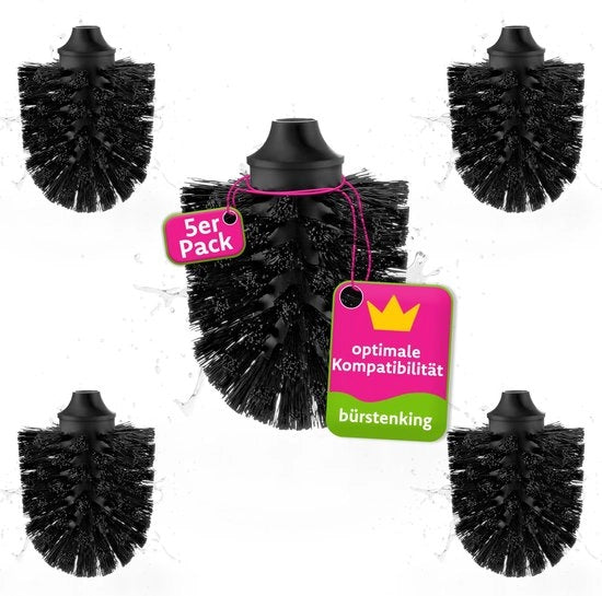 Kit di sostituzione ciminiere WC, 71 mm, ciminiere WC con set di ciminiere compatibile con M12 M12, 5 pezzi, nero