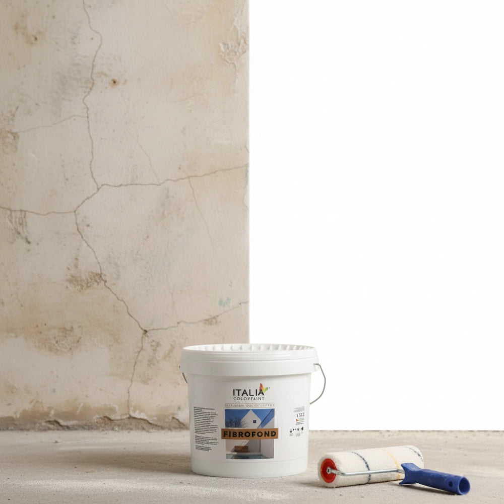Fibrofond m coprente consolidante esterni alta traspirazione bianco *** formato 5 lt, confezione 1