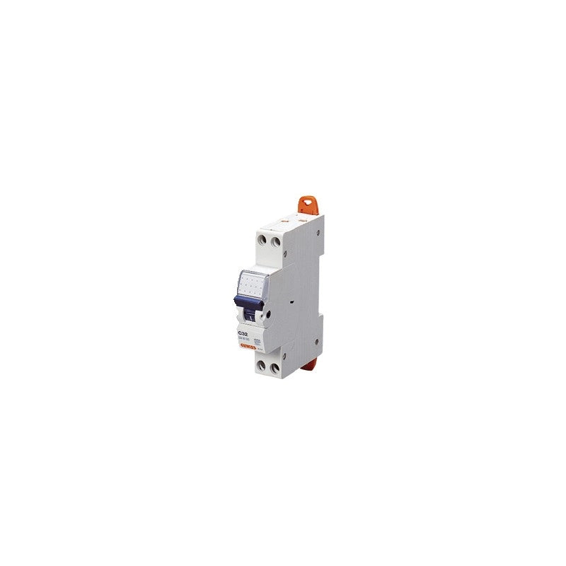 GW90025 Interruttore Magnetotermico Mtc 45 Curva C 6A 1P+N 4,5Ka
